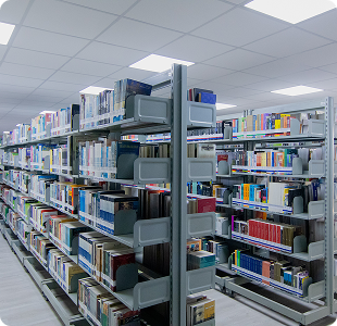 Acervo da biblioteca do C7S
